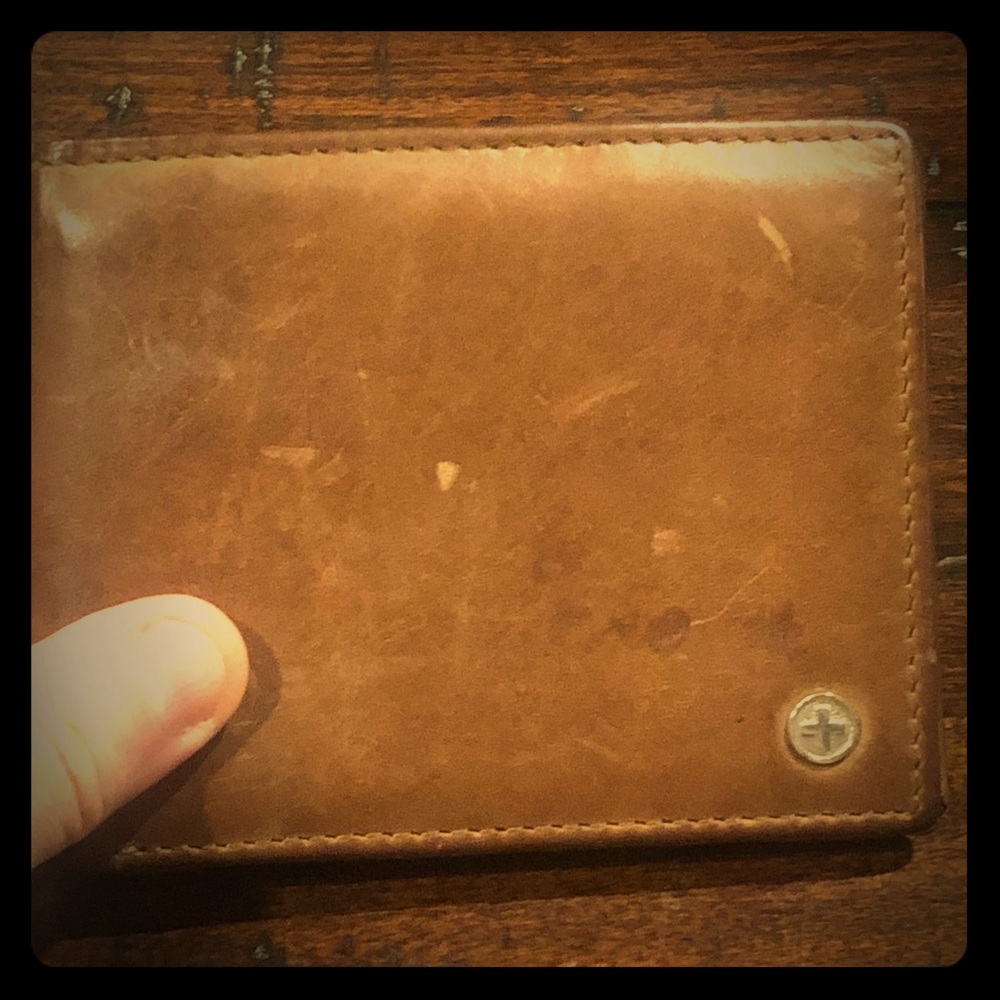 Alpine Swiss Men’s Brown Leather Wallet